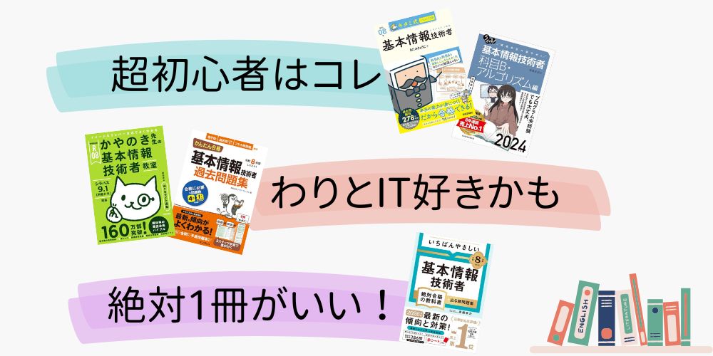 タイプ別オススメの参考書